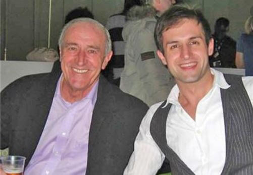 James William Goodman with his father, Len Goodman.